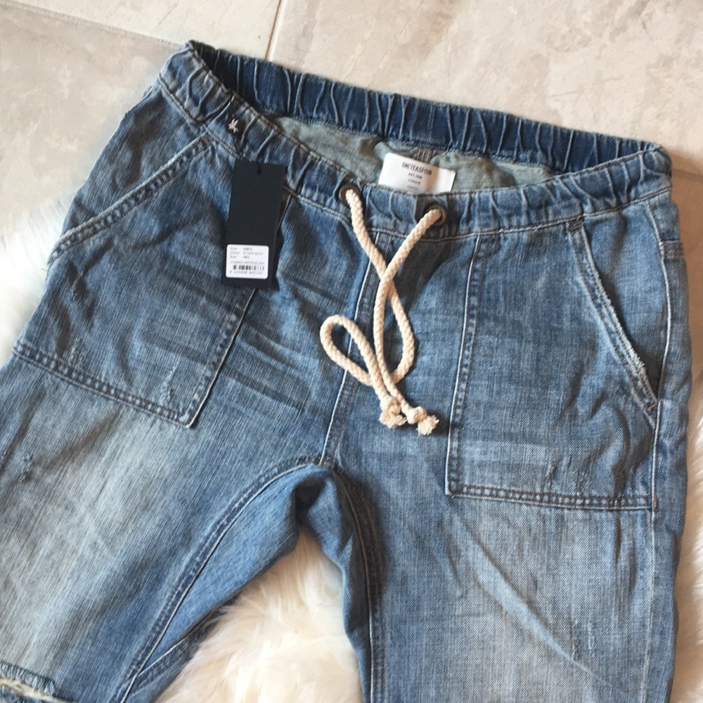 One teaspoon “jogger” relaxed jeans